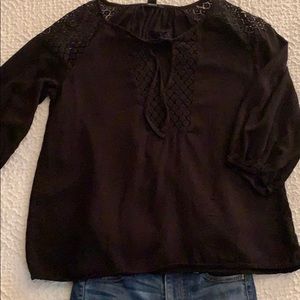 Black Forever 21 blouse